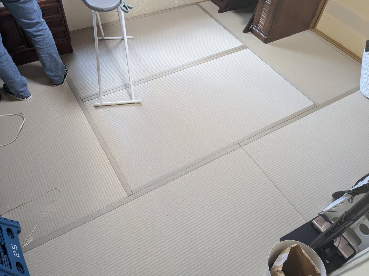 橿原市のA様邸 4.5畳間の畳表替え