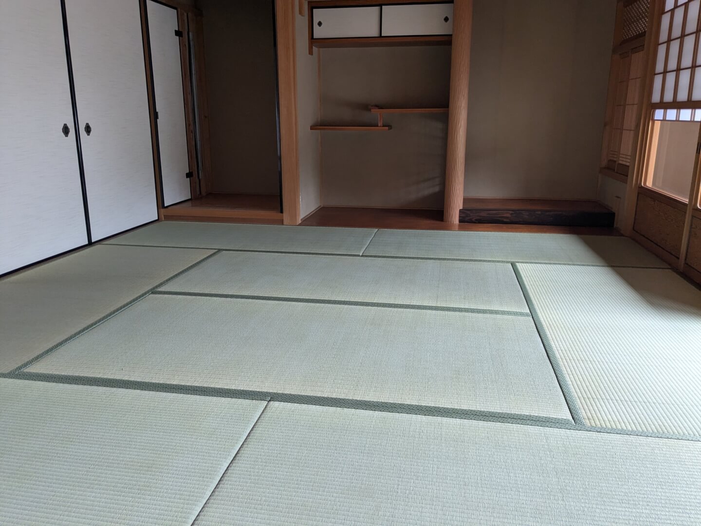 御所市の築30〜40年のお家の畳表替え