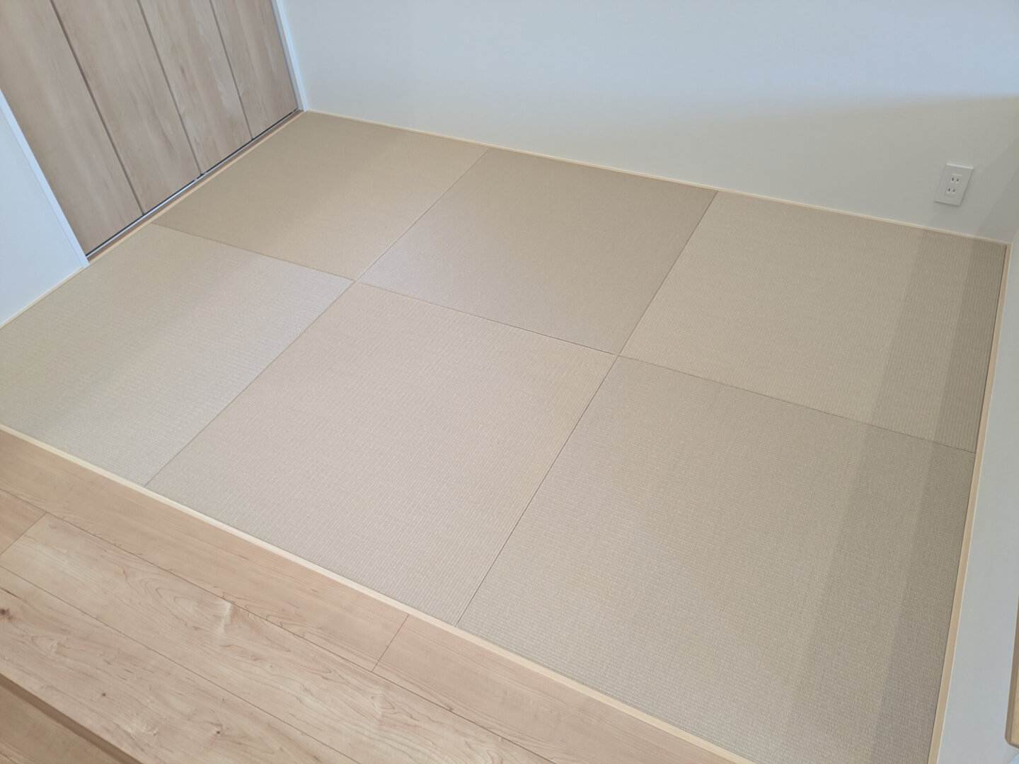 広陵町　新築現場　&nbsp;半畳ヘリナシ新畳