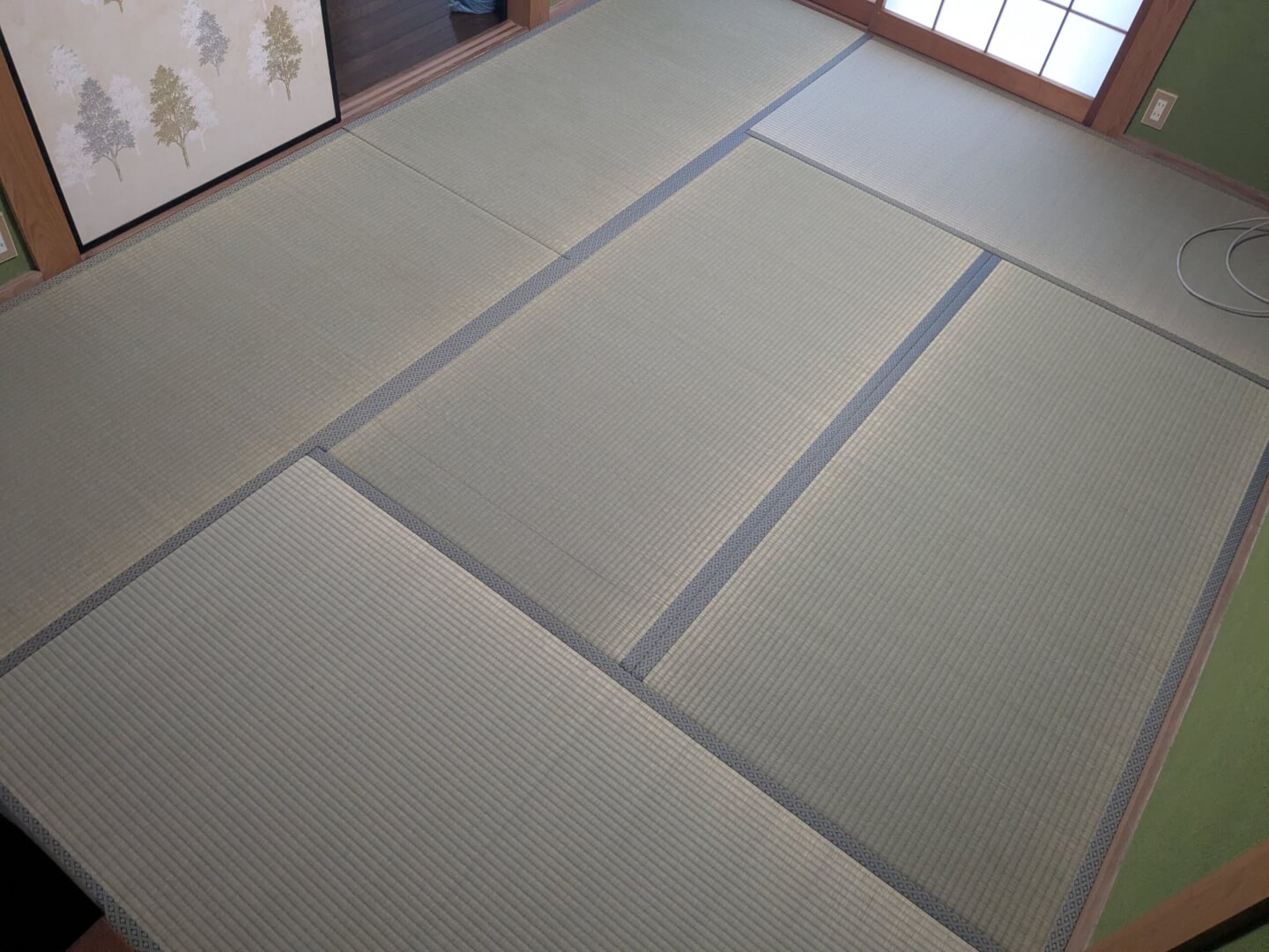 和歌山県橋本市&nbsp;中国産イ草畳表替え