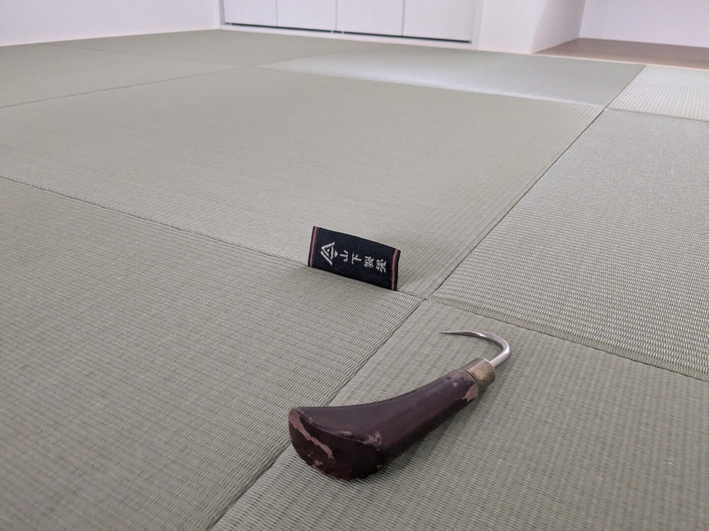 橿原市菖蒲町　新築現場&nbsp;半畳ヘリナシ新畳