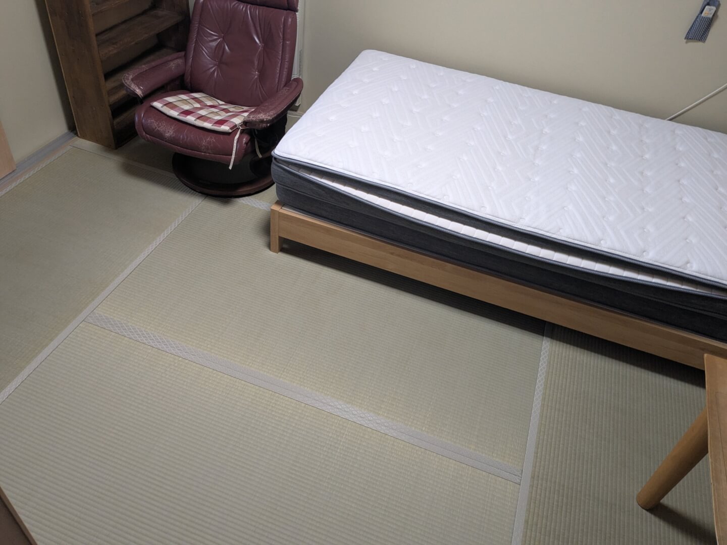 上牧町&nbsp;関西間サイズ 国産麻綿W畳表『涼風』使用 畳表替え